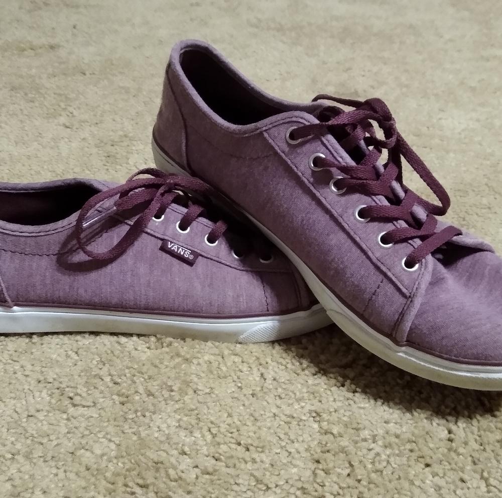 Maroon Vans
